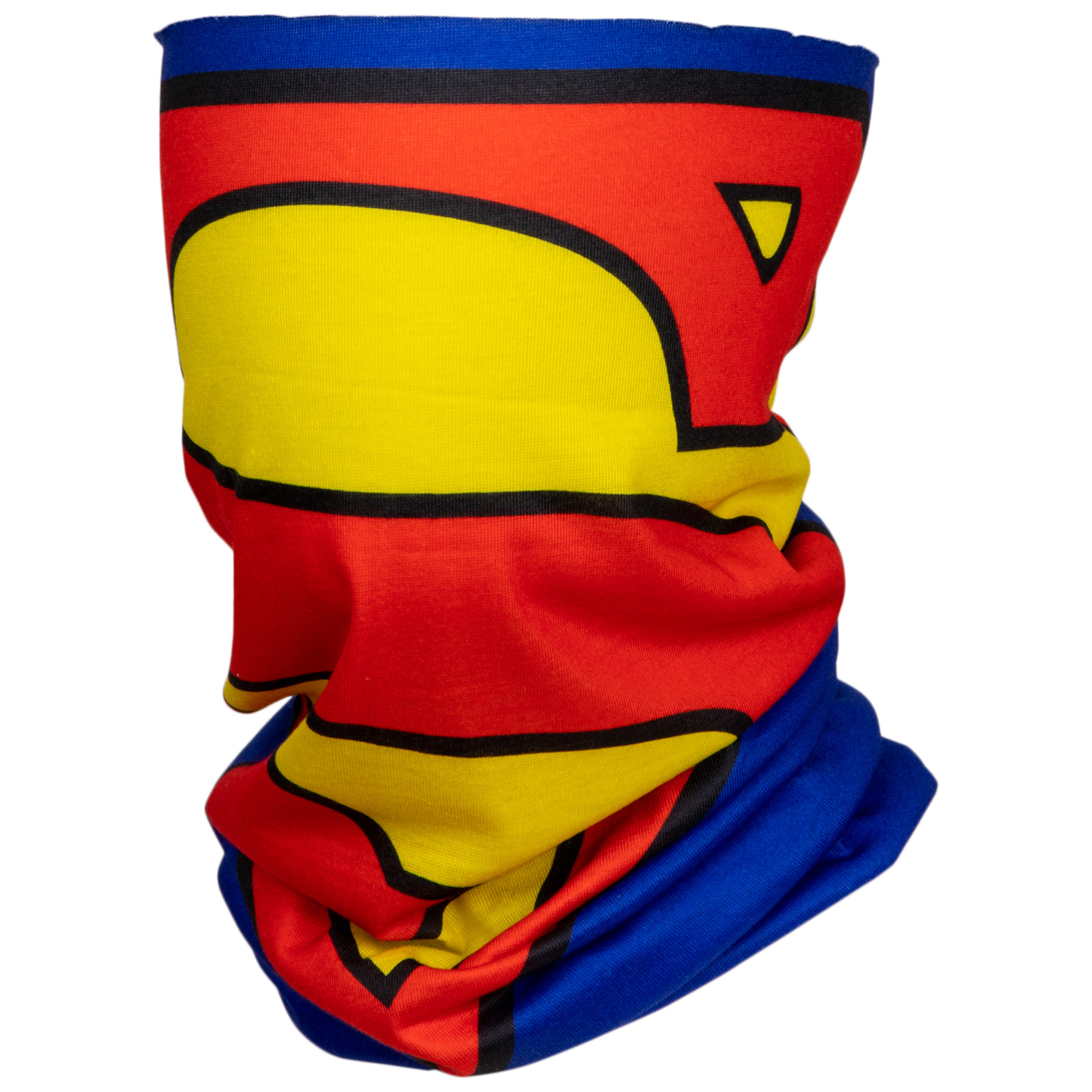 Superman Character Costume Full Face Tubular Bandana Gaiter