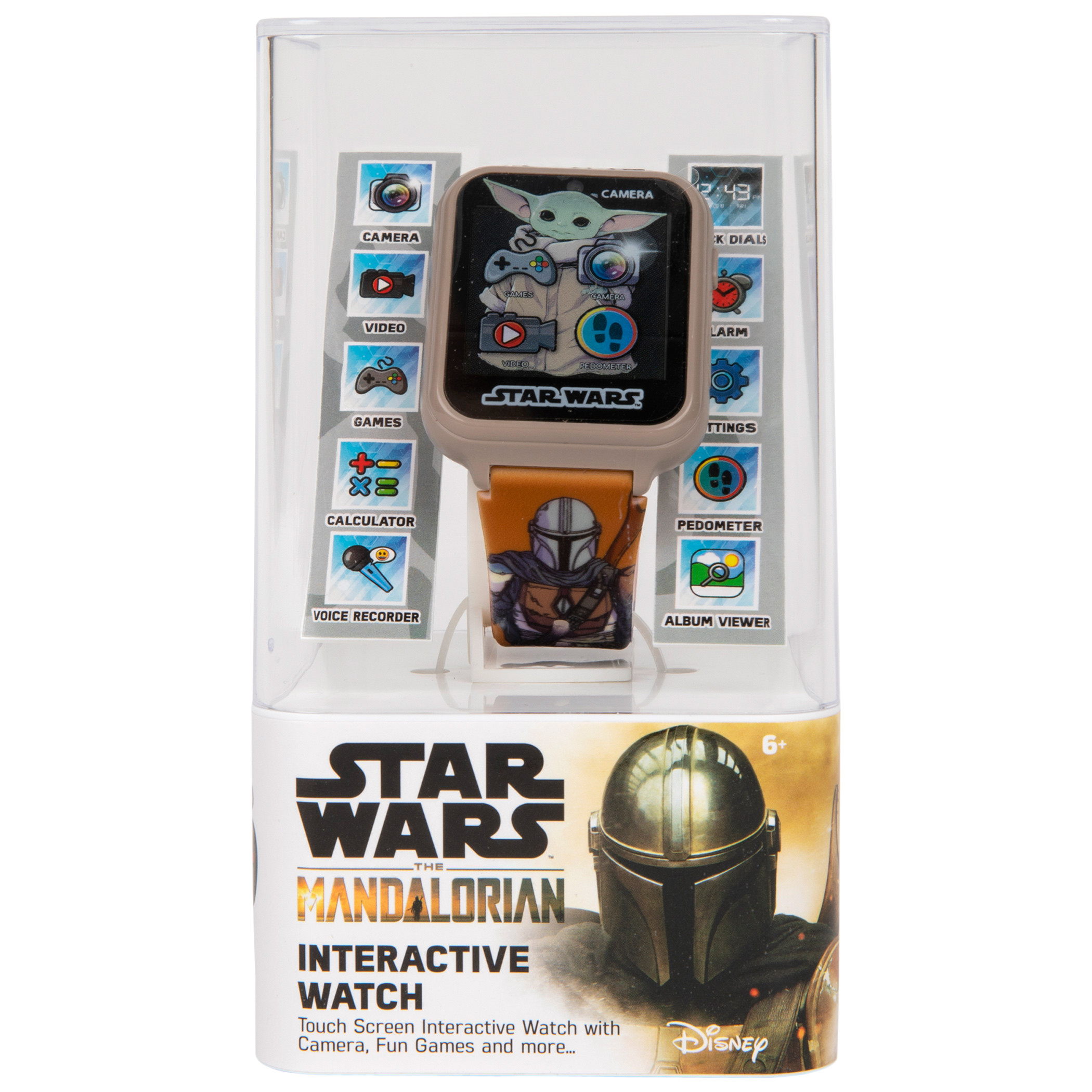 Accutime Star Wars The Mandalorian and The Child Interactive Kids Watch