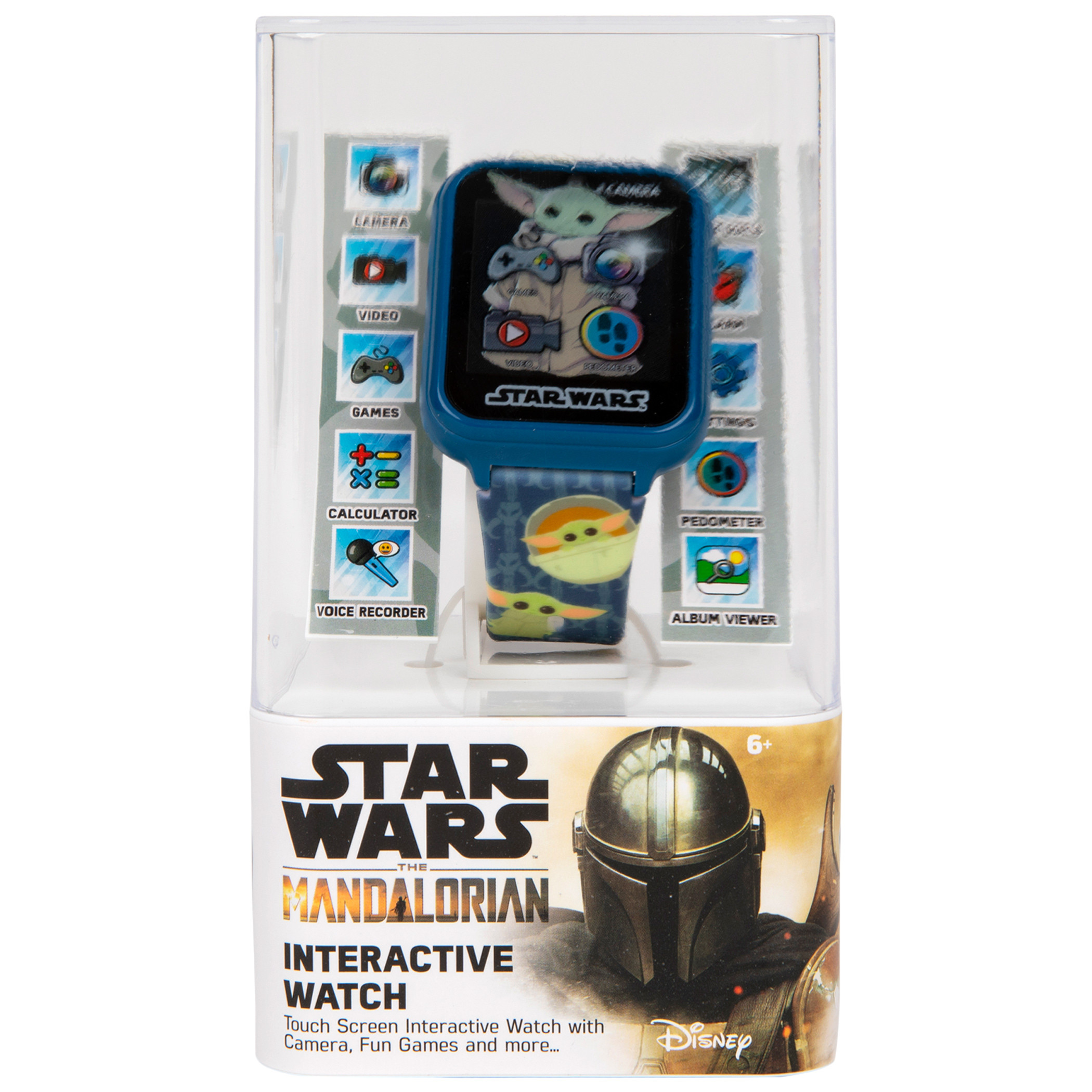 Accutime Star Wars The Mandalorian and The Child Heads Interactive Kids Watch