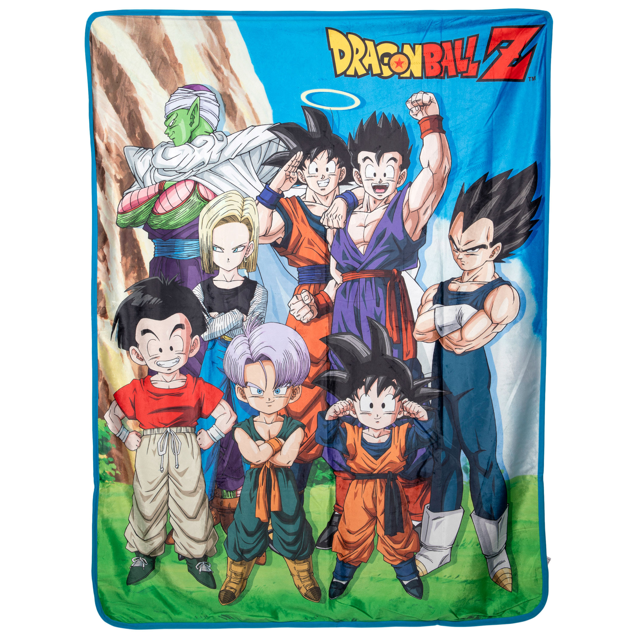 Dragon Ball Super Group 4 Sublimation Throw Blanket