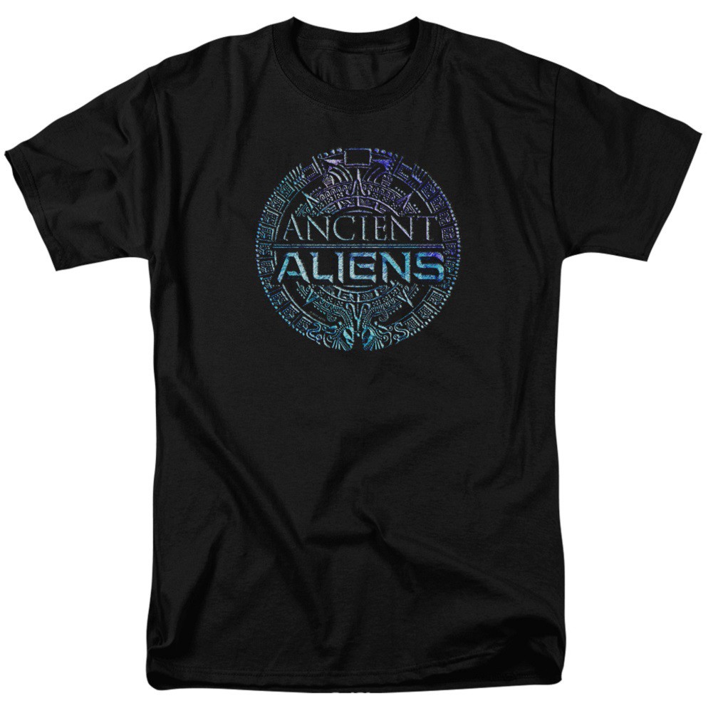 Ancient Aliens Logo Men's Black T-Shirt