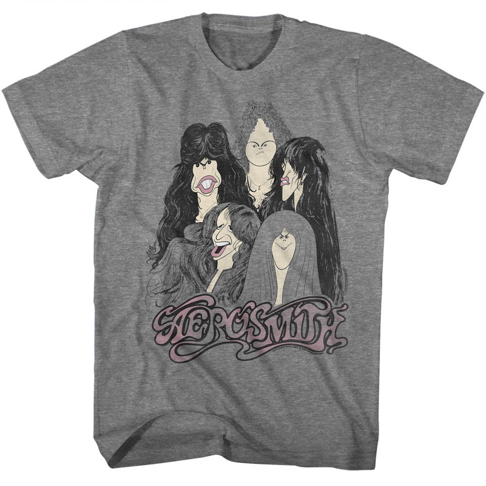 Aerosmith Cartoons Tshirt