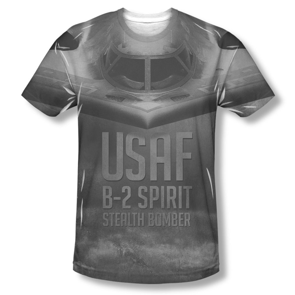 US Air Force Stealth Black Sublimation T-Shirt
