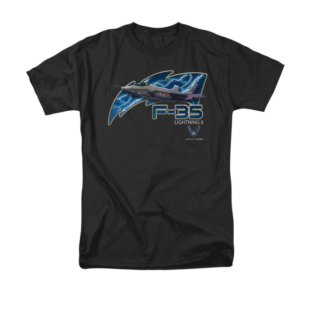 US Air Force F-35 Black T-Shirt