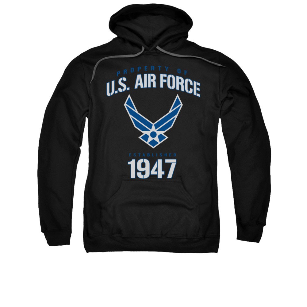 US Air Force 1947 Black Pullover Hoodie