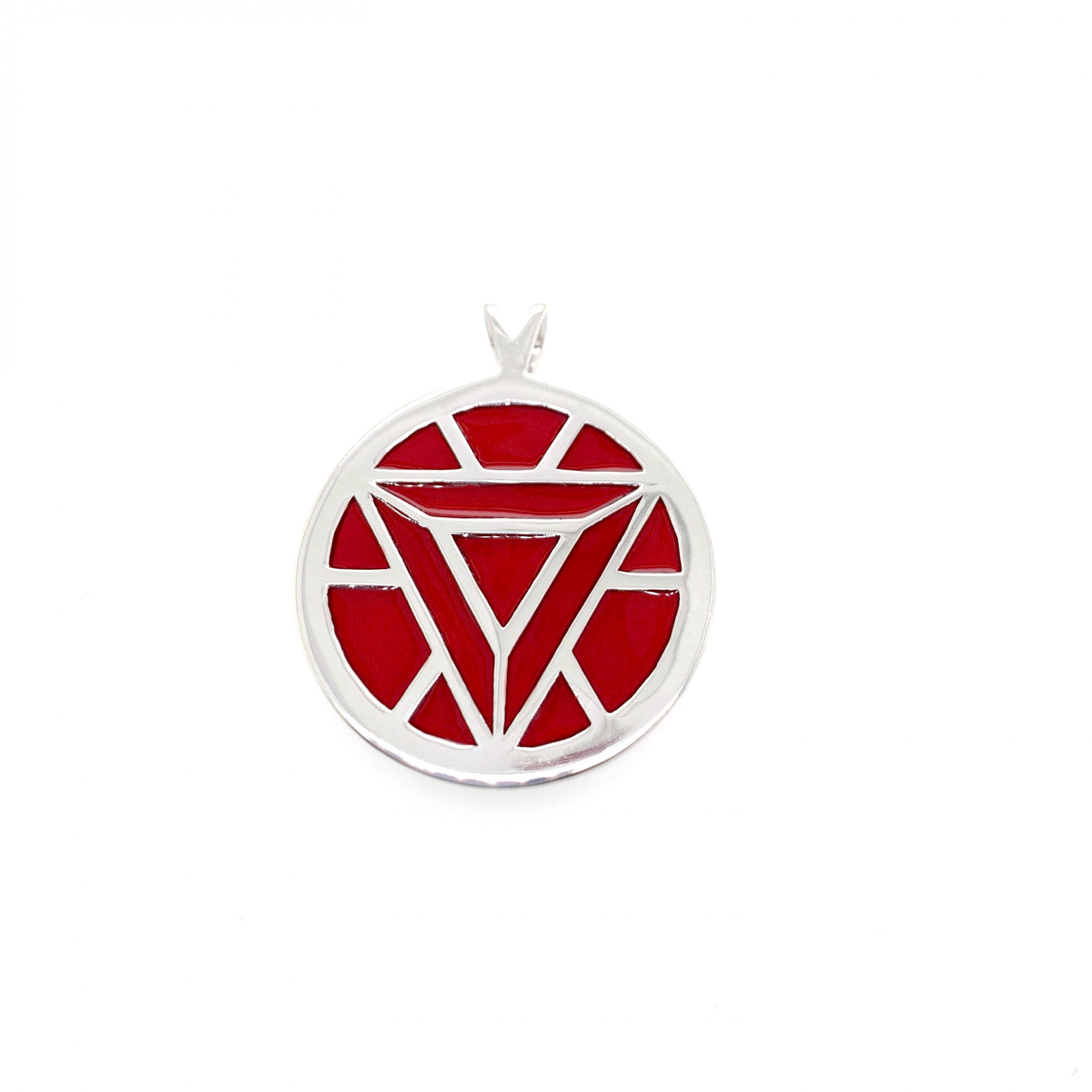 Marvel Iron Man’s Arc Reactor Red Pendant