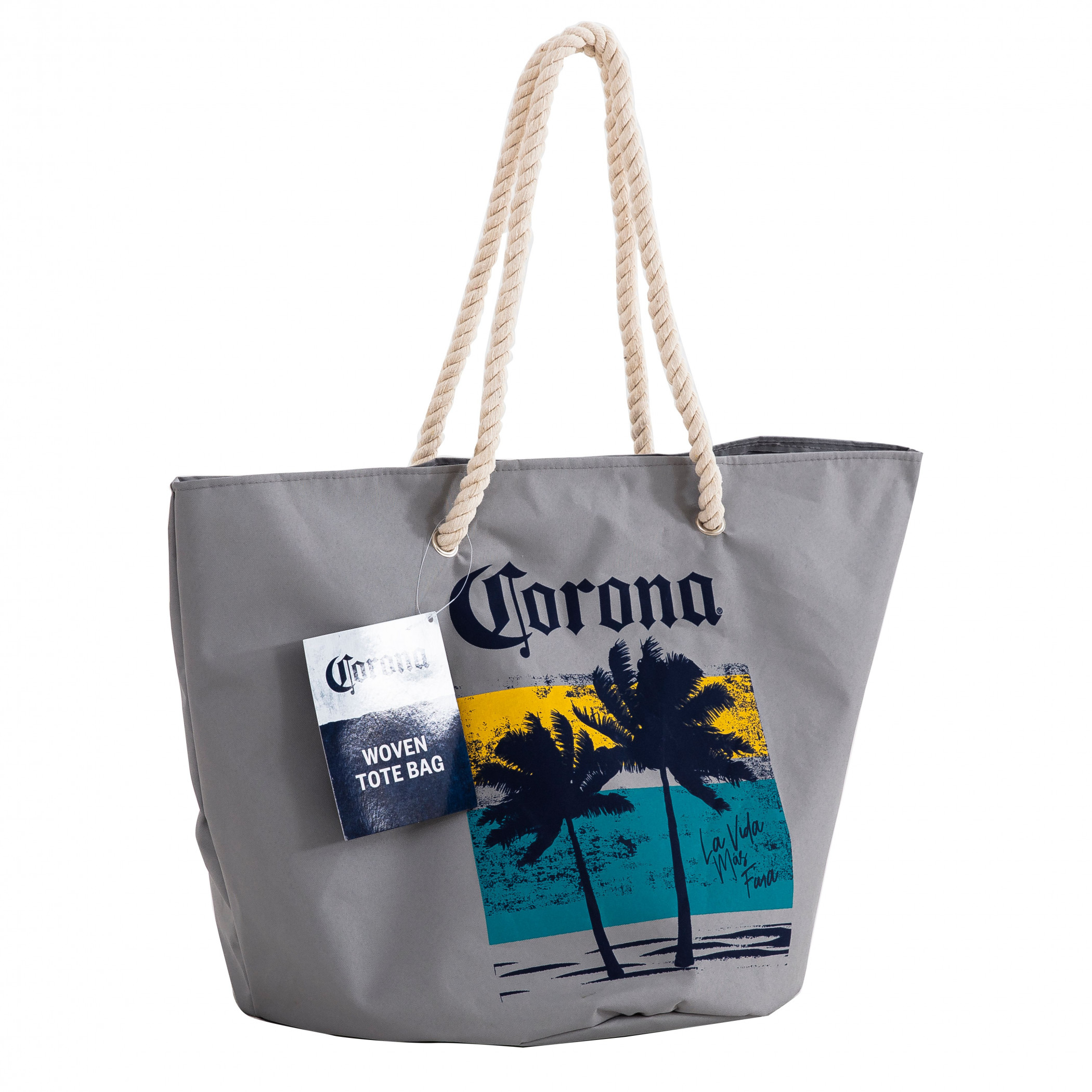 Corona Extra Tote Bag with Rope Cord Handle