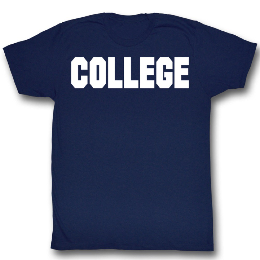 Animal House College Navy Blue Tshirt