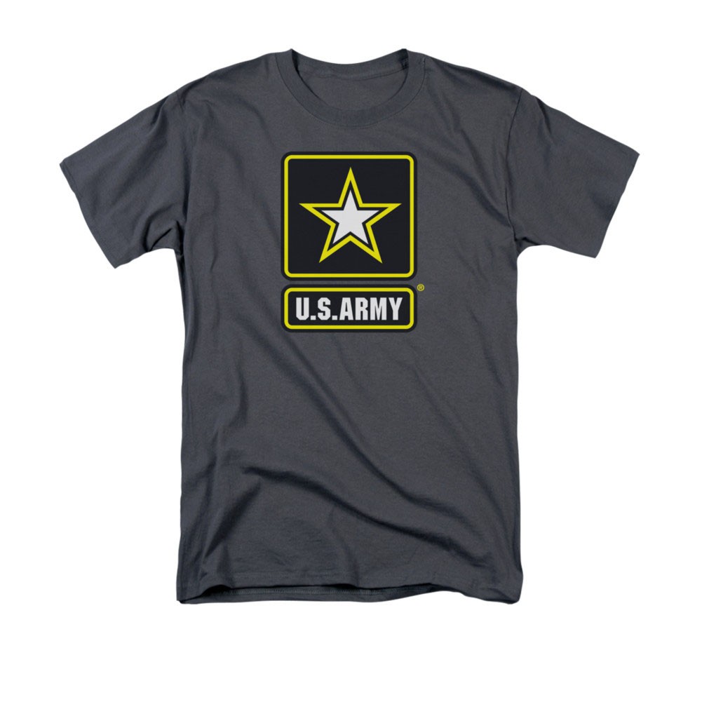 US Army Star Logo Gray T-Shirt