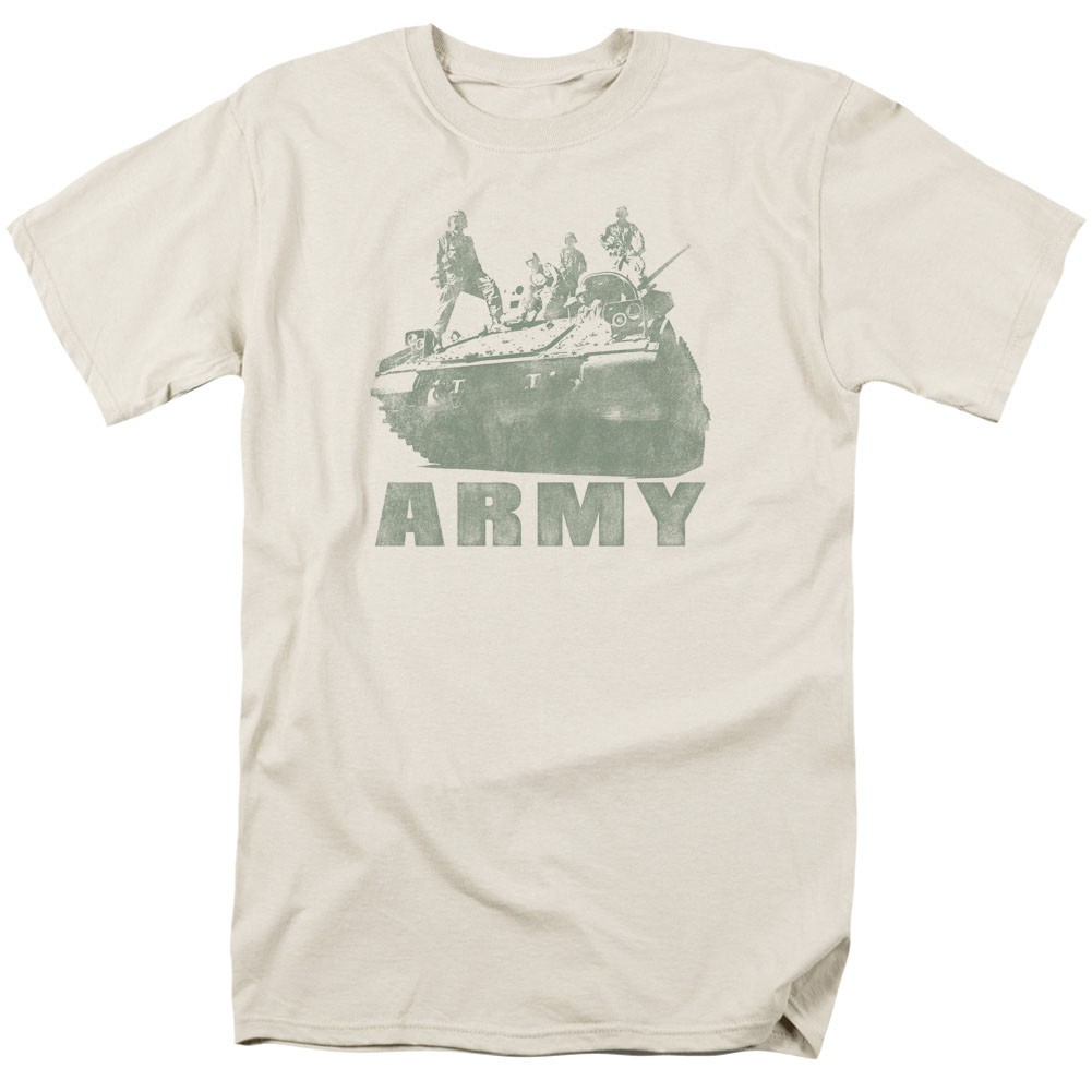 US Army Strong Tank White T-Shirt