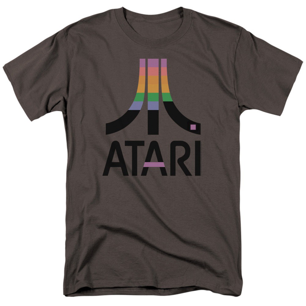 Atari Breakout Logo Men's Grey T-Shirt