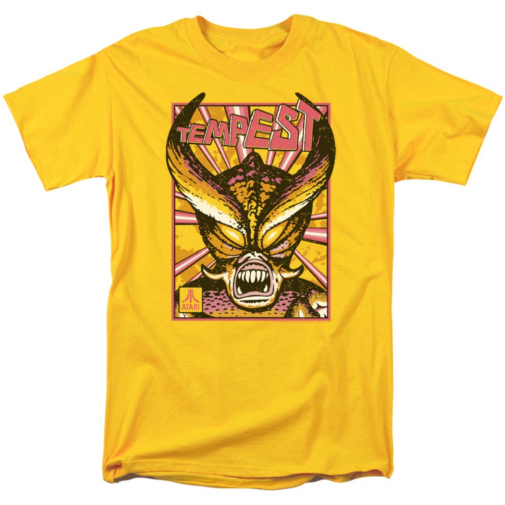 Atari Tempest Men's Yellow T-Shirt