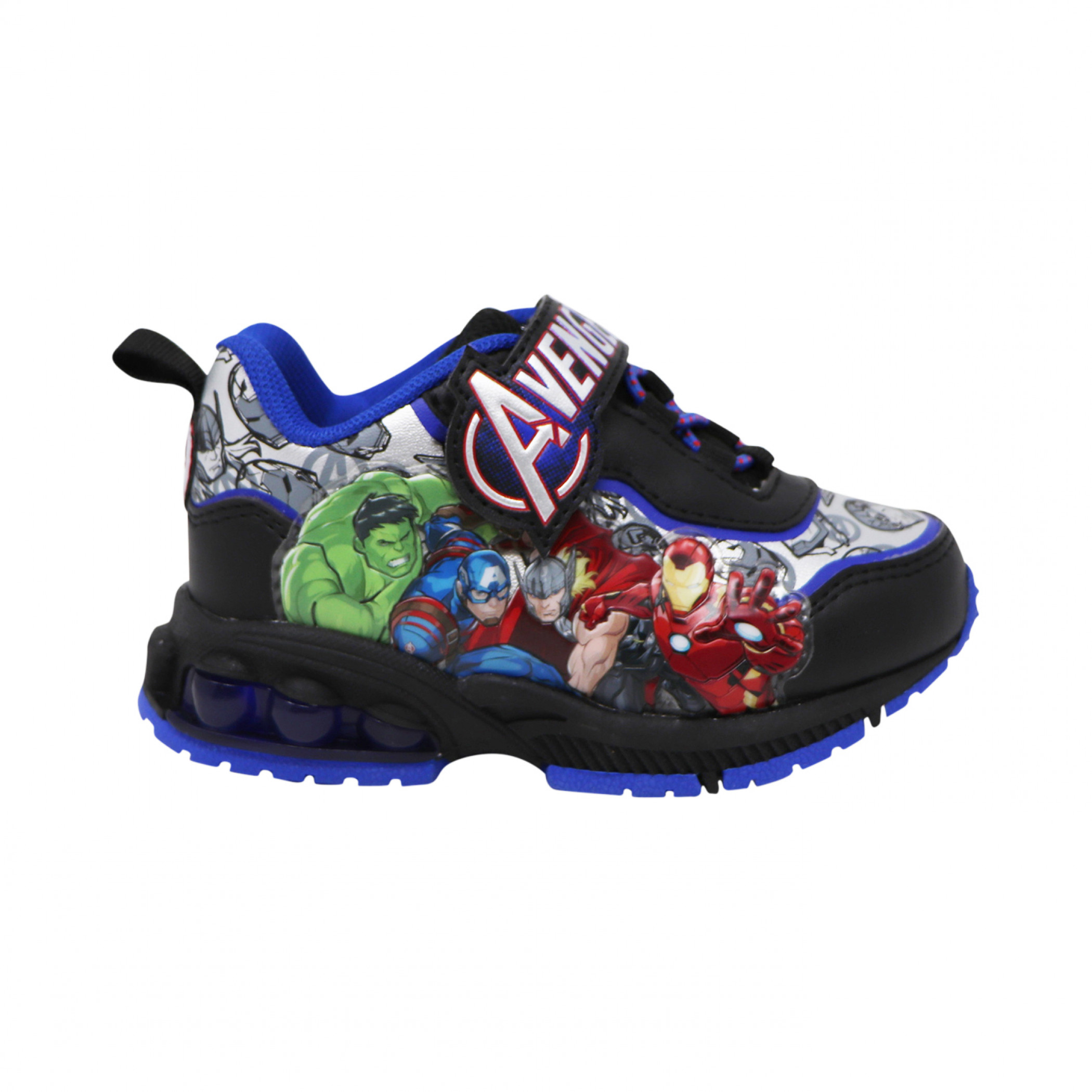 Avengers Heroes Assemble Kids Light Up Shoes