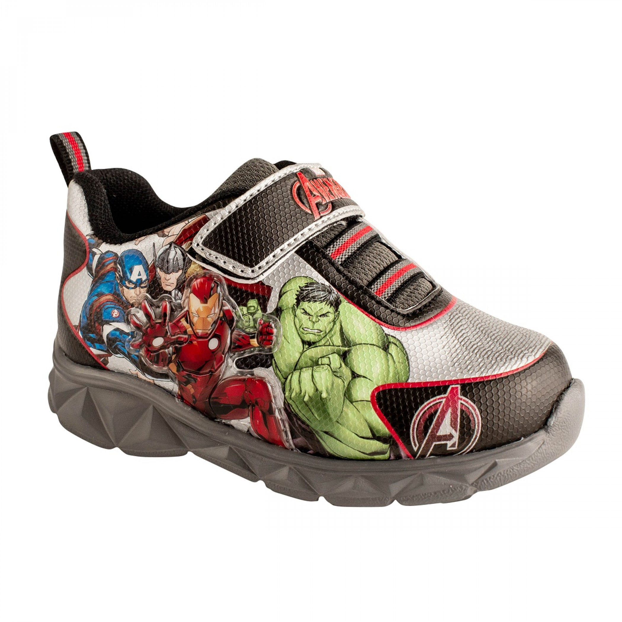 Avengers Heroes Stance Kids Light Up Shoes