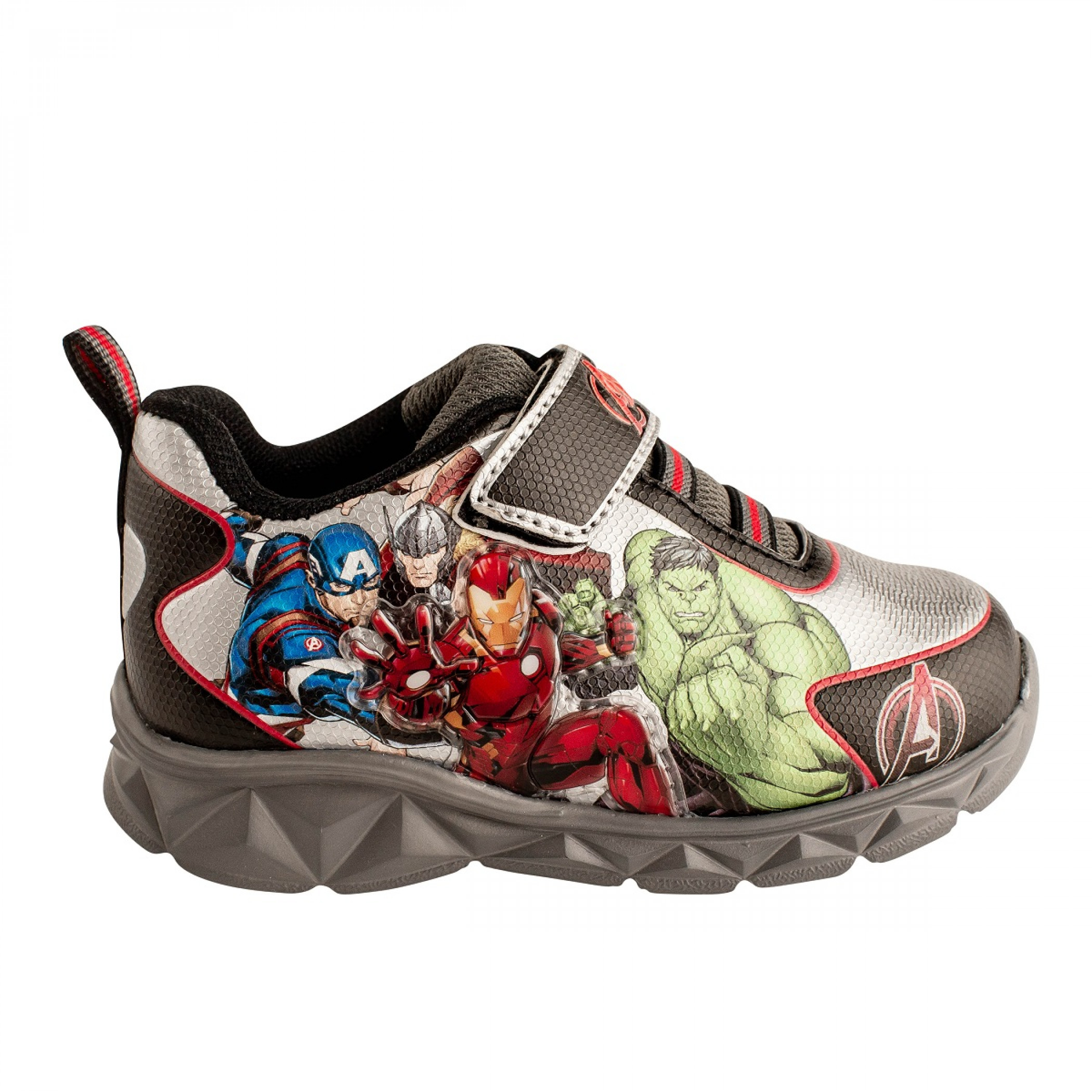 Avengers Heroes Stance Kids Light Up Shoes