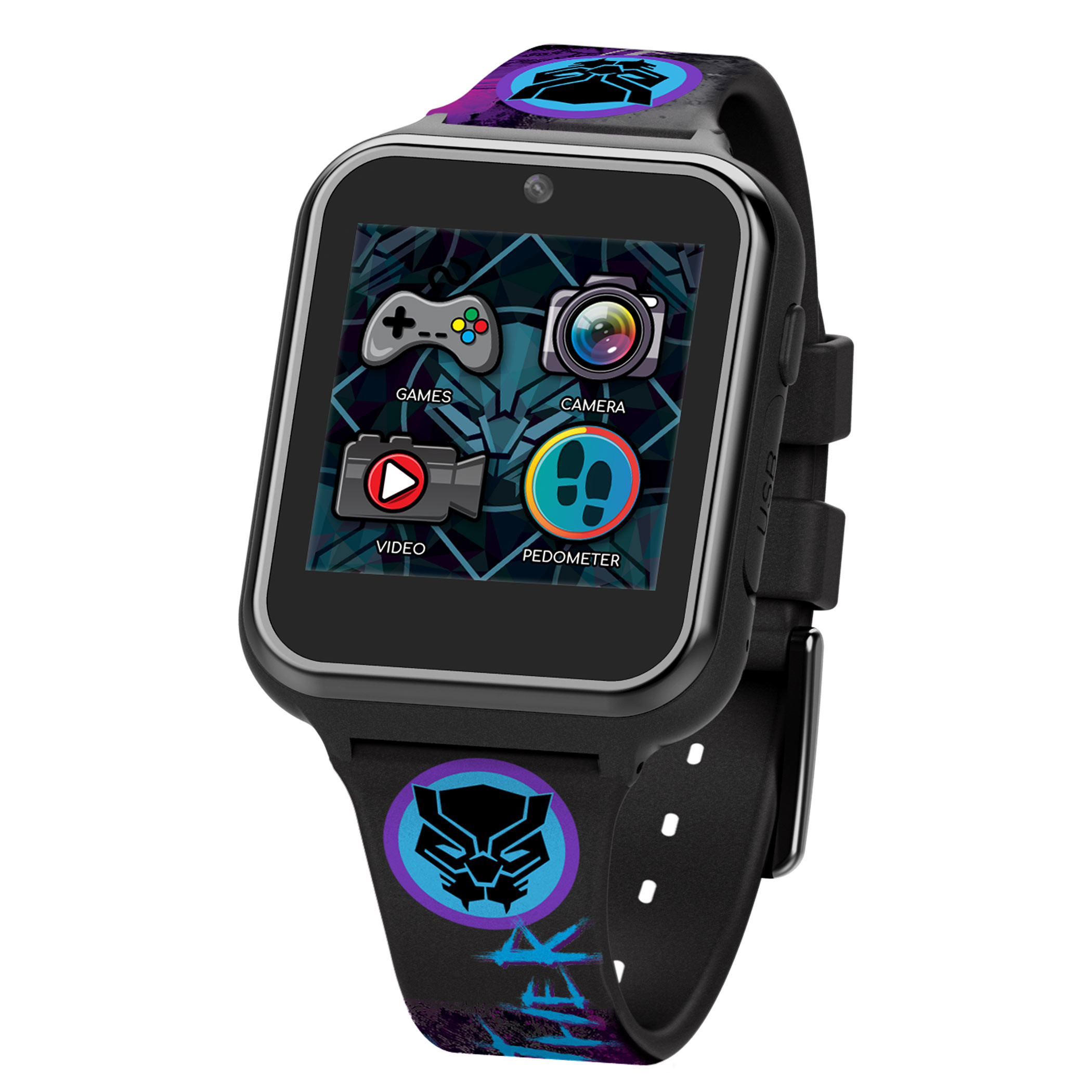 Black Panther Accutime Interactive Kids Watch