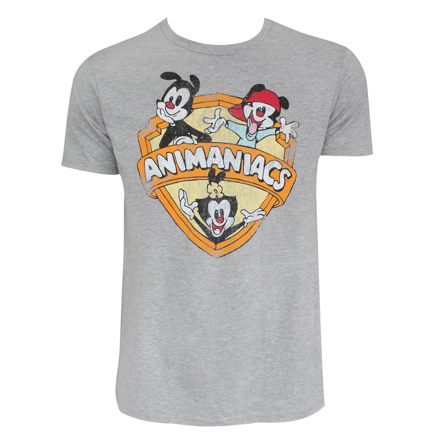 Animaniacs Logo Grey Tee Shirt