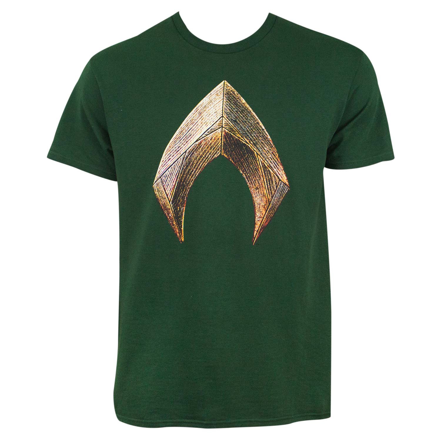 Justice League Aquaman Green Tee Shirt