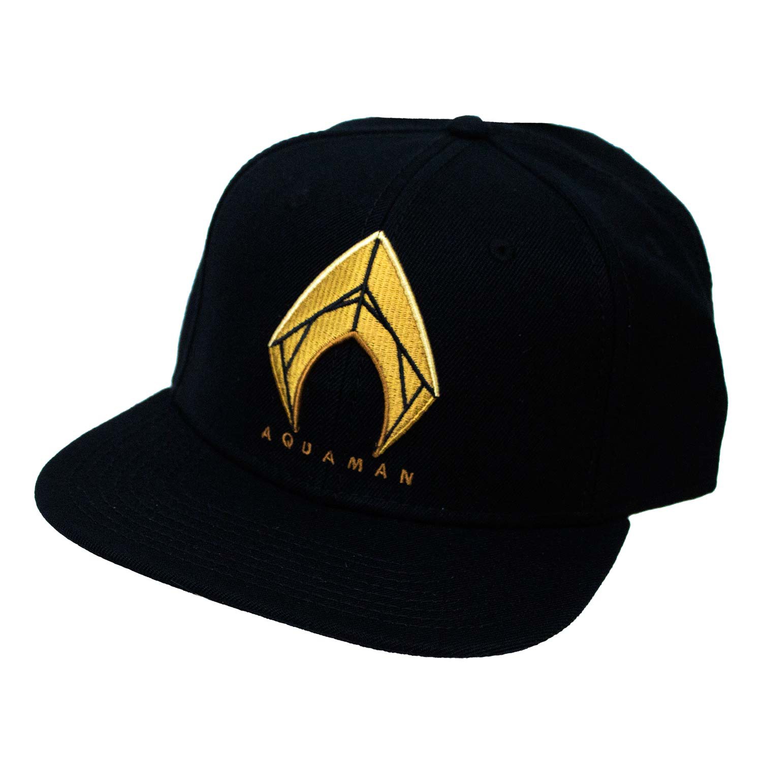 Aquaman Embroidered Logo Snapback Hat