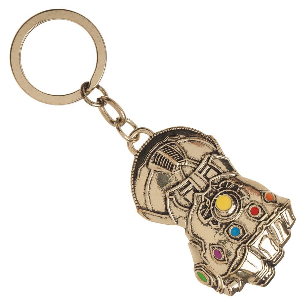 Avengers Infinity War Thanos Gauntlet Gold Keychain