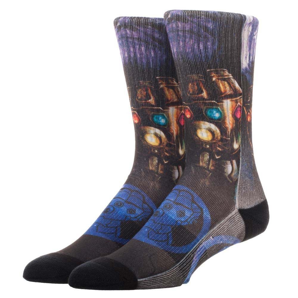 Avengers Infinity War Thanos Men's Socks