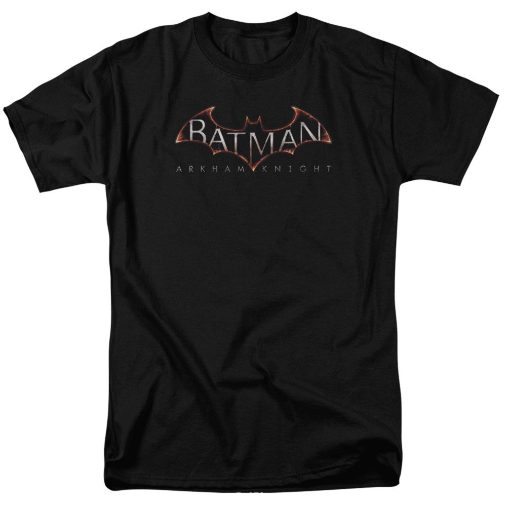 Batman Arkham Knight Logo Men's Black T-Shirt