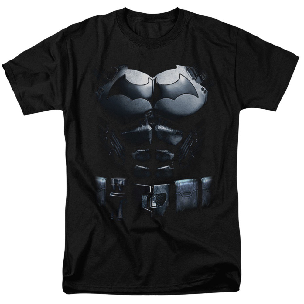 Batman Arkham Uniform Costume Men's Black T-Shirt