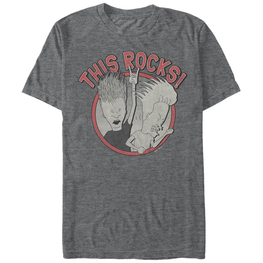 Beavis and Butthead This Rocks Men's Grey T-Shirt