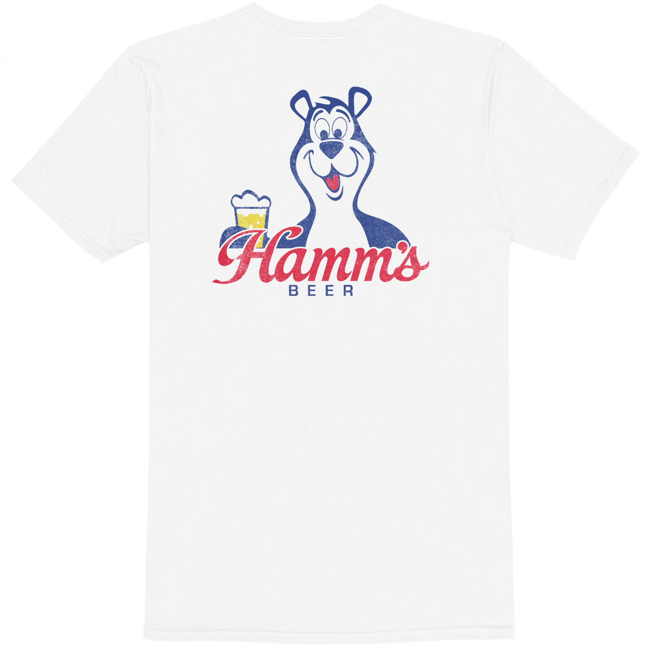 Hamm's Beer Cheers Front and Back Print T-Shirt