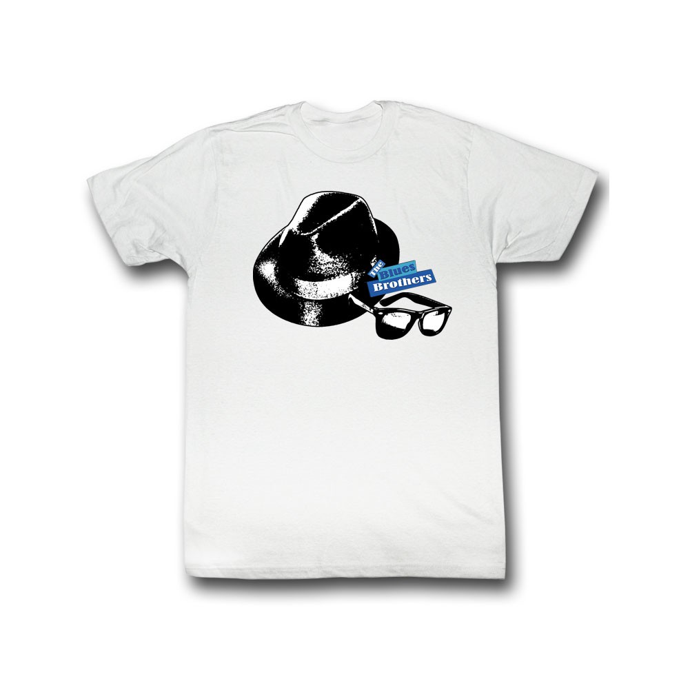Blues Brothers Hat And Glasses T-Shirt