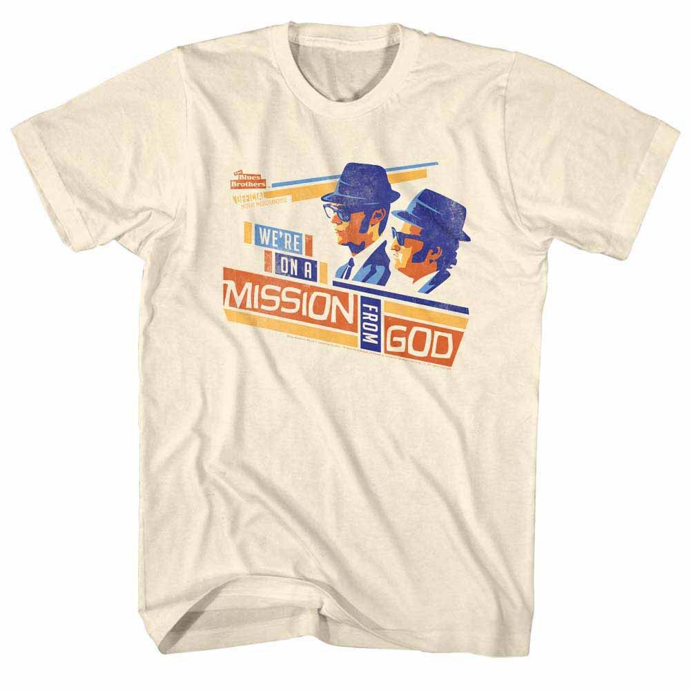 Blues Brothers Mission Boxes Off White T-Shirt