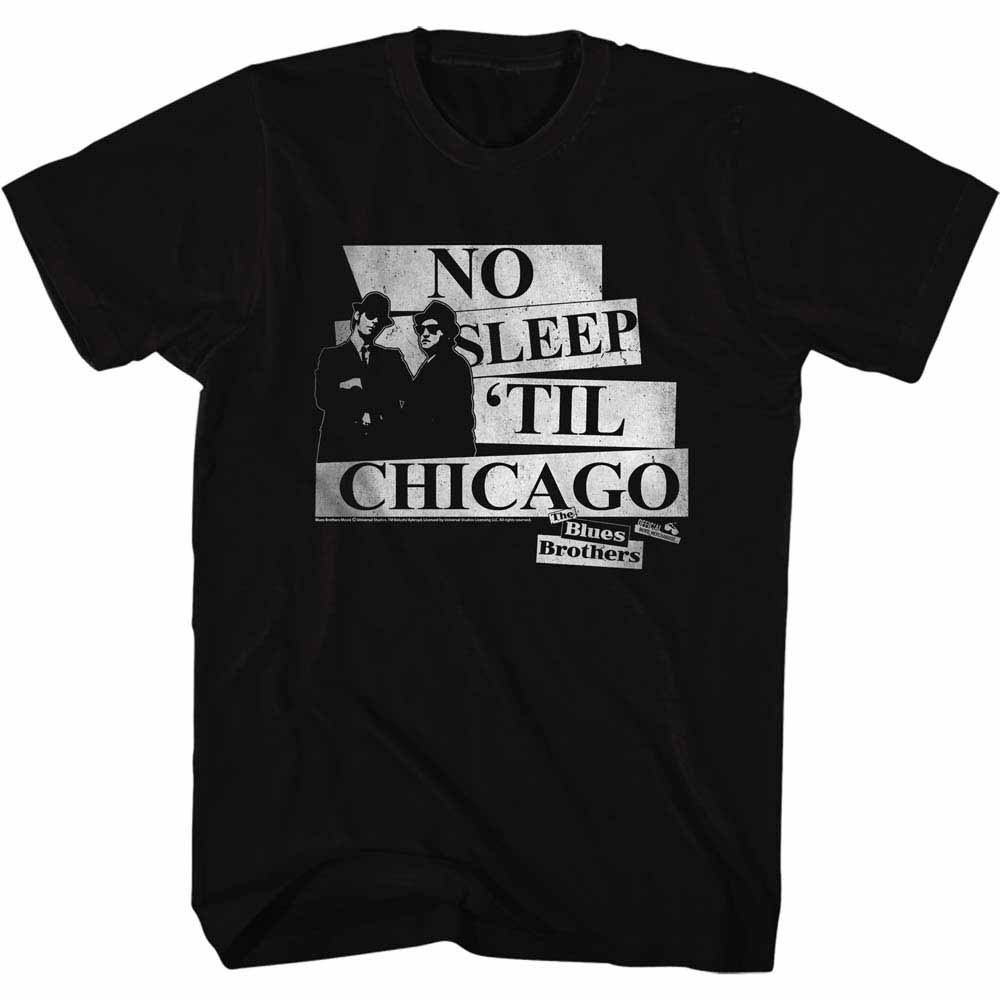 Blues Brothers No Sleep Black T-Shirt