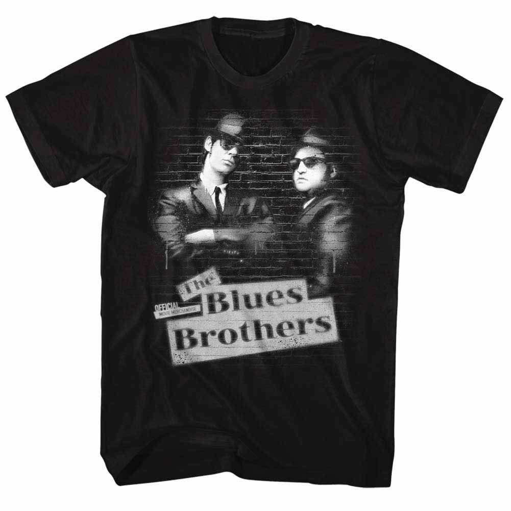 Blues Brothers Tag Black T-Shirt