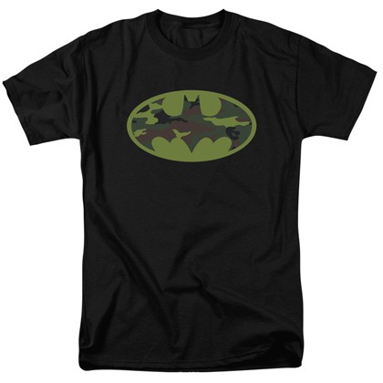 Batman Camo Logo Men's Tshirt