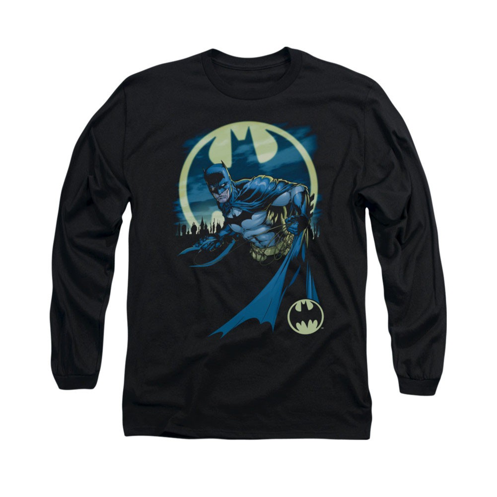 Batman Heed The Call Black Long Sleeve T-Shirt