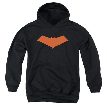 Batman Red Hood Logo Youth Hoodie