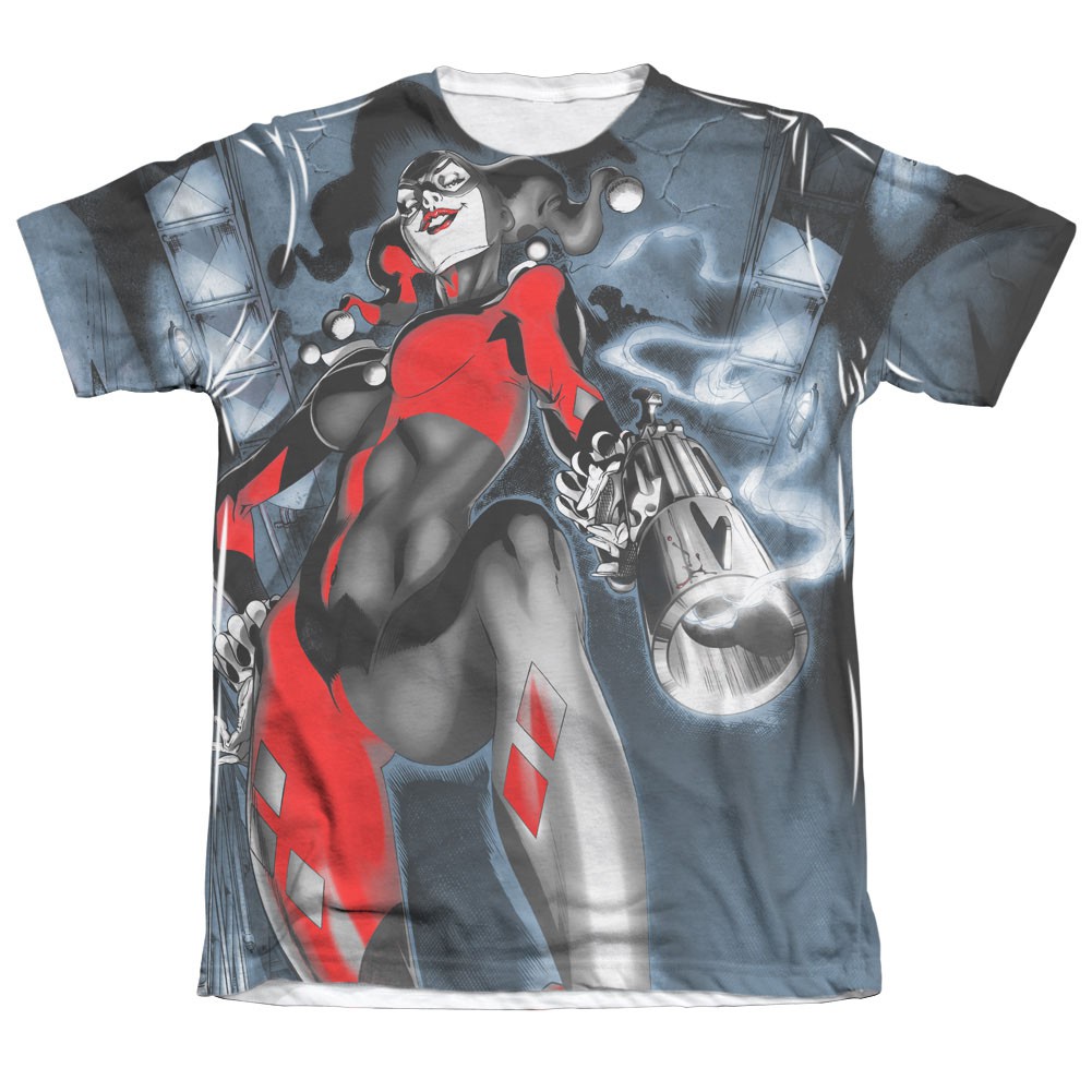 Batman Harley Quinn Nice Shot Sublimation Tee Shirt