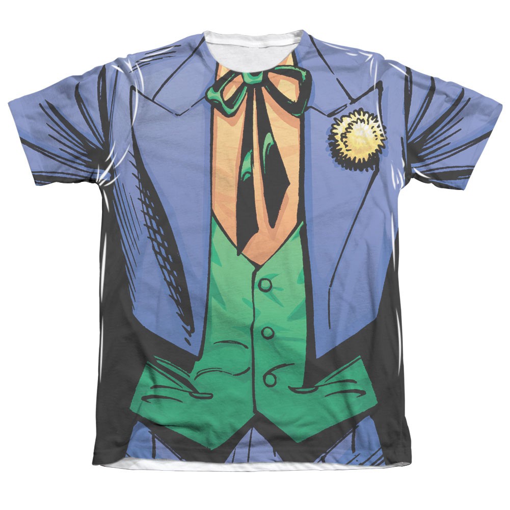 Batman Joker Men's Sublimation Costume Tee Shirt