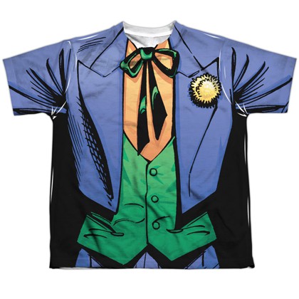 The Joker Uniform Youth Costume Tee