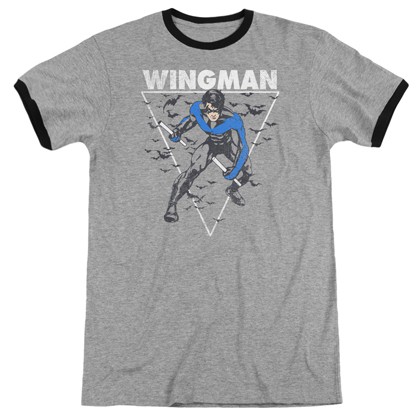 Nightwing Wingman Ringer Tshirt