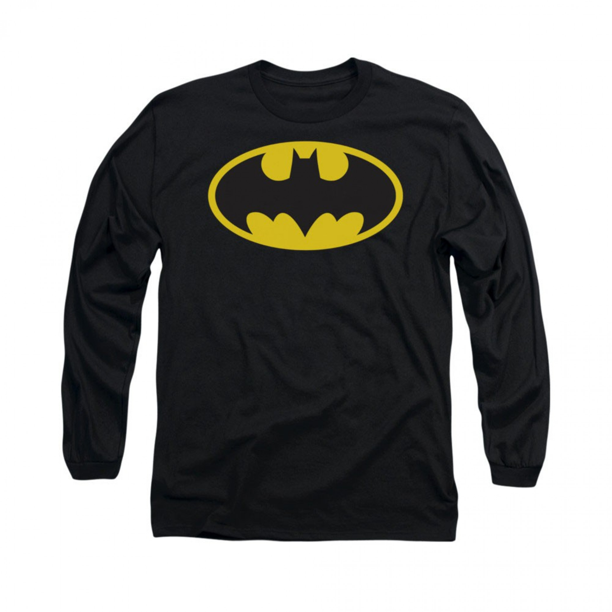Top Age 4,6,8,10 Boys Character BATMAN Long Sleeve T-shirt Official 