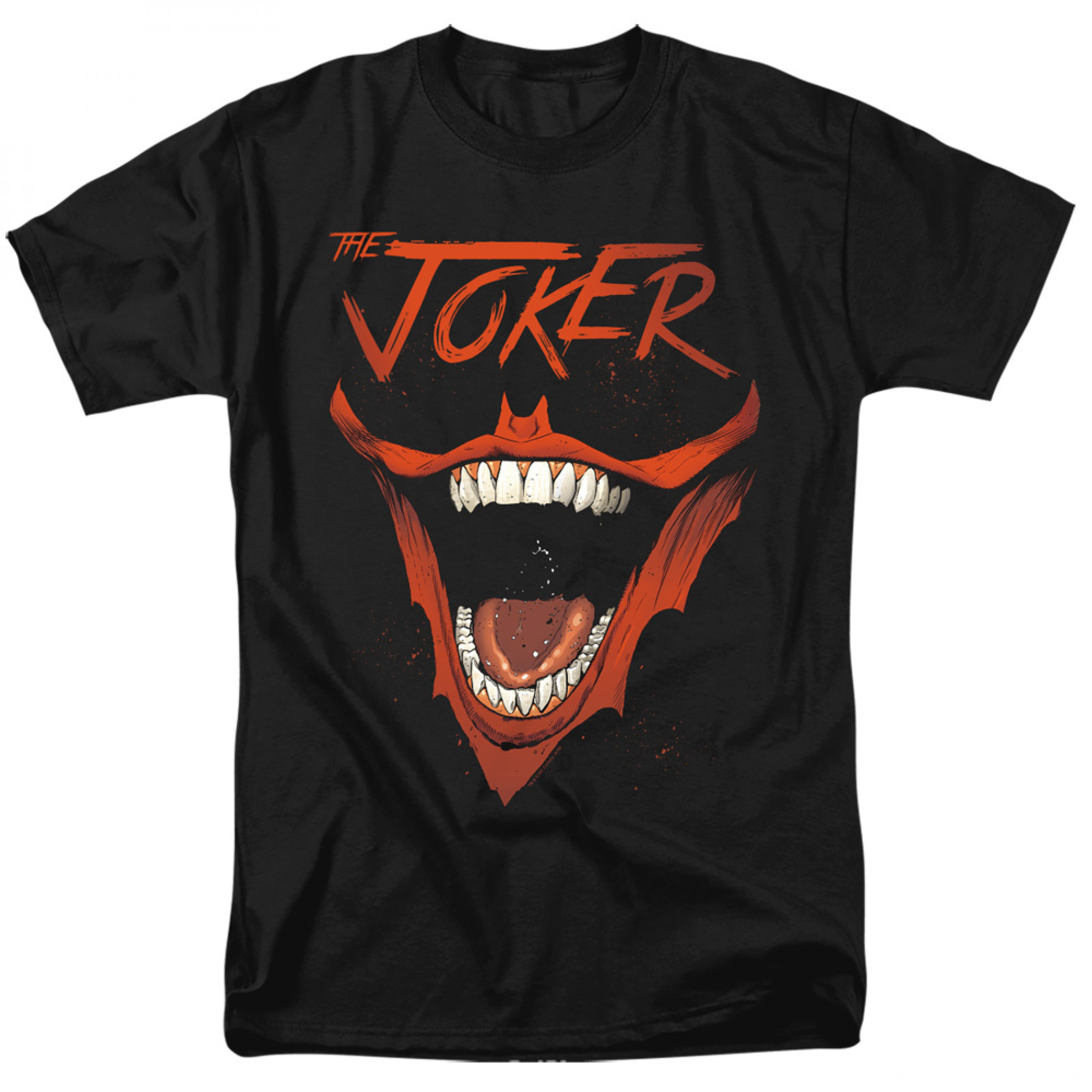 The Joker Bat Logo Smile T-Shirt