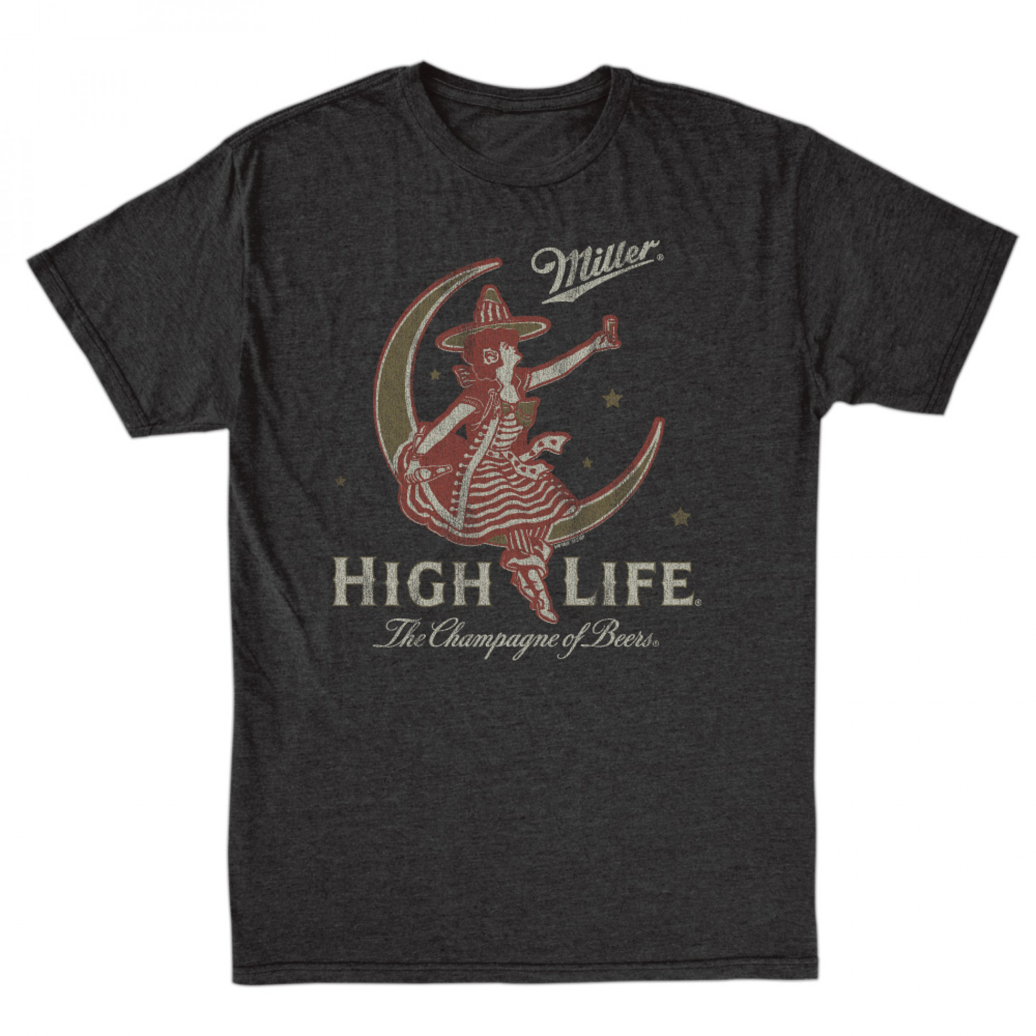 Miller High Life Girl In The Moon T-Shirt