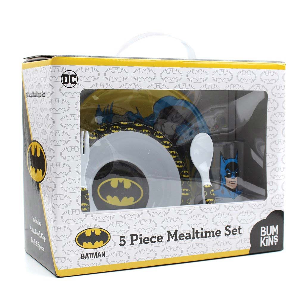 Batman Melamine Mealtime 5 Piece Set