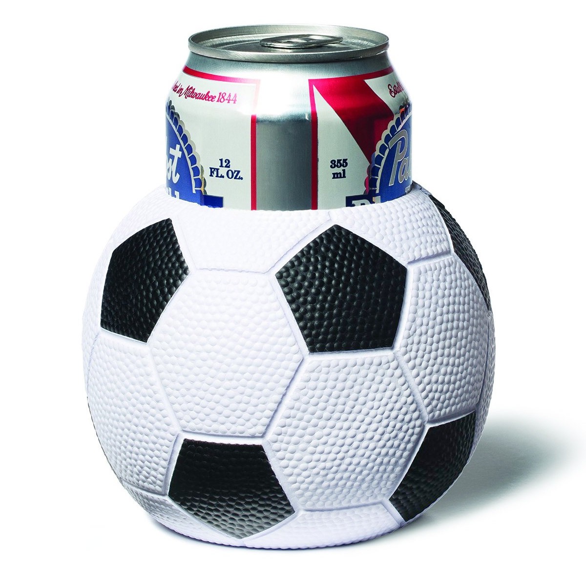 Soccer Ball Beer Can Cooler