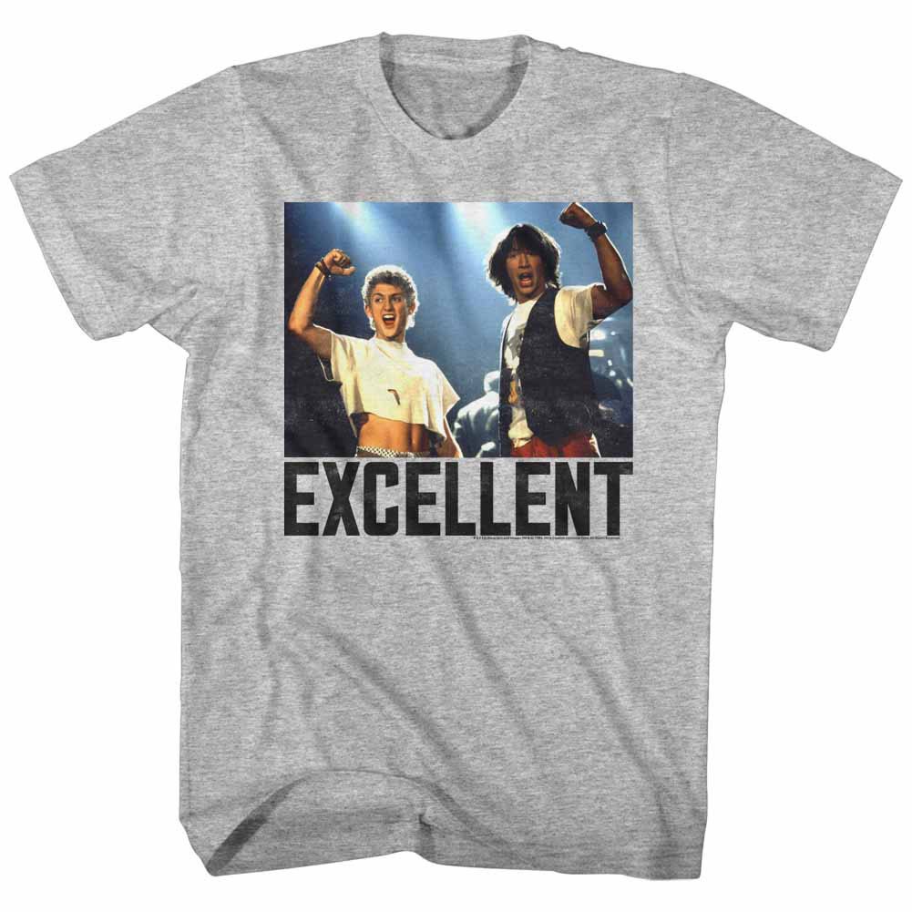 Bill And Ted Excellent Gray TShirt