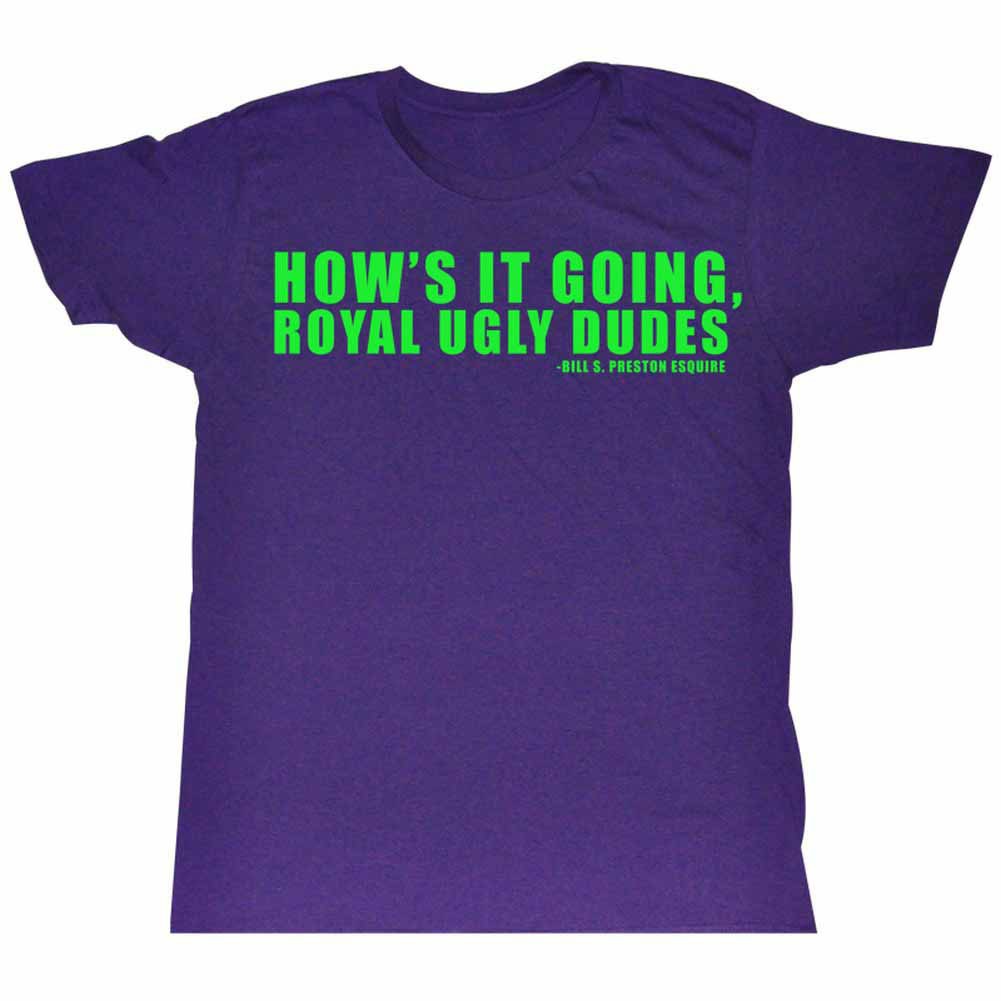 Bill And Ted Ugly Purple T-Shirt