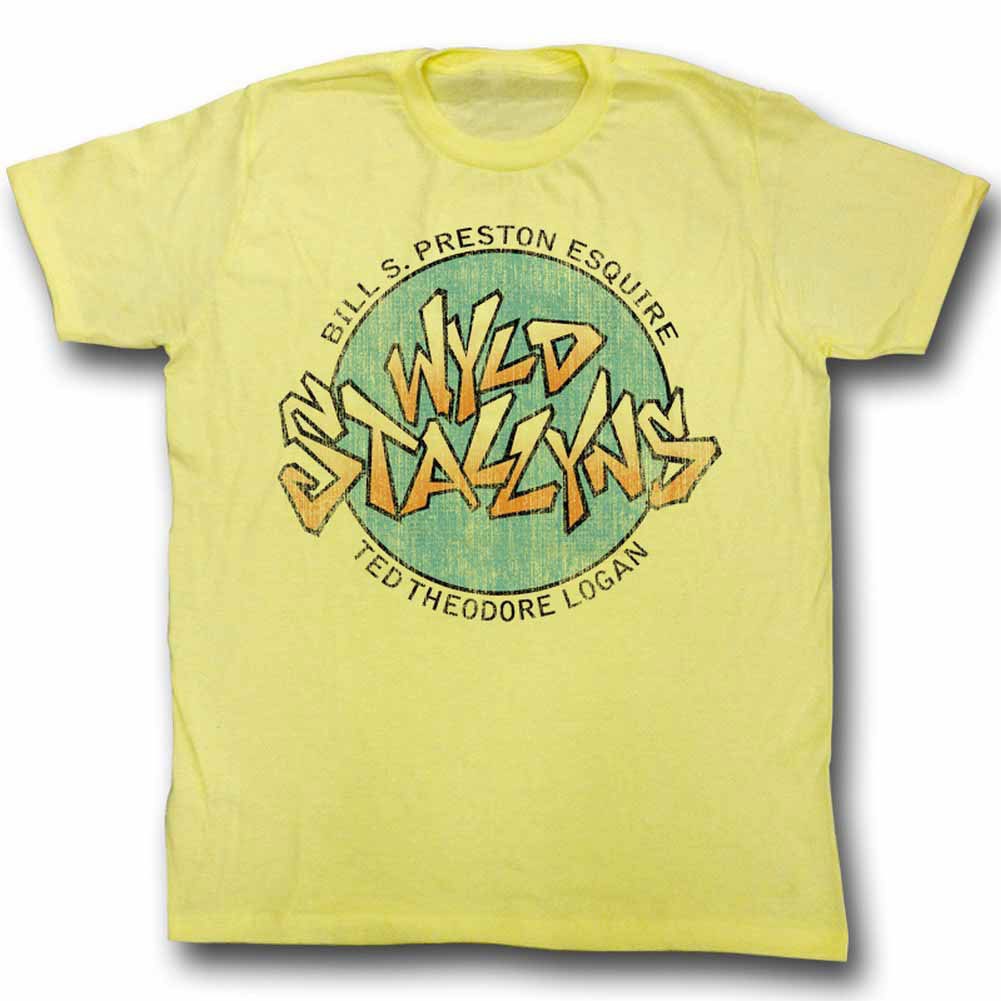 Bill And Ted Stallyns Yellow  T-Shirt