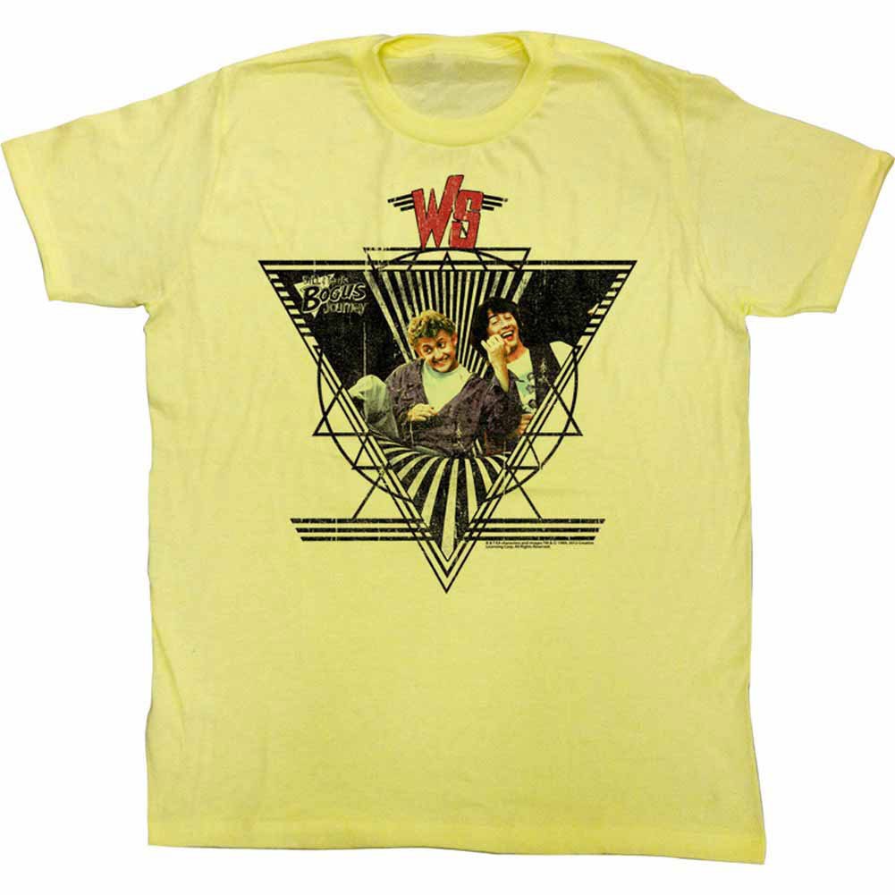 Bill And Ted WS Logo Yellow T-Shirt