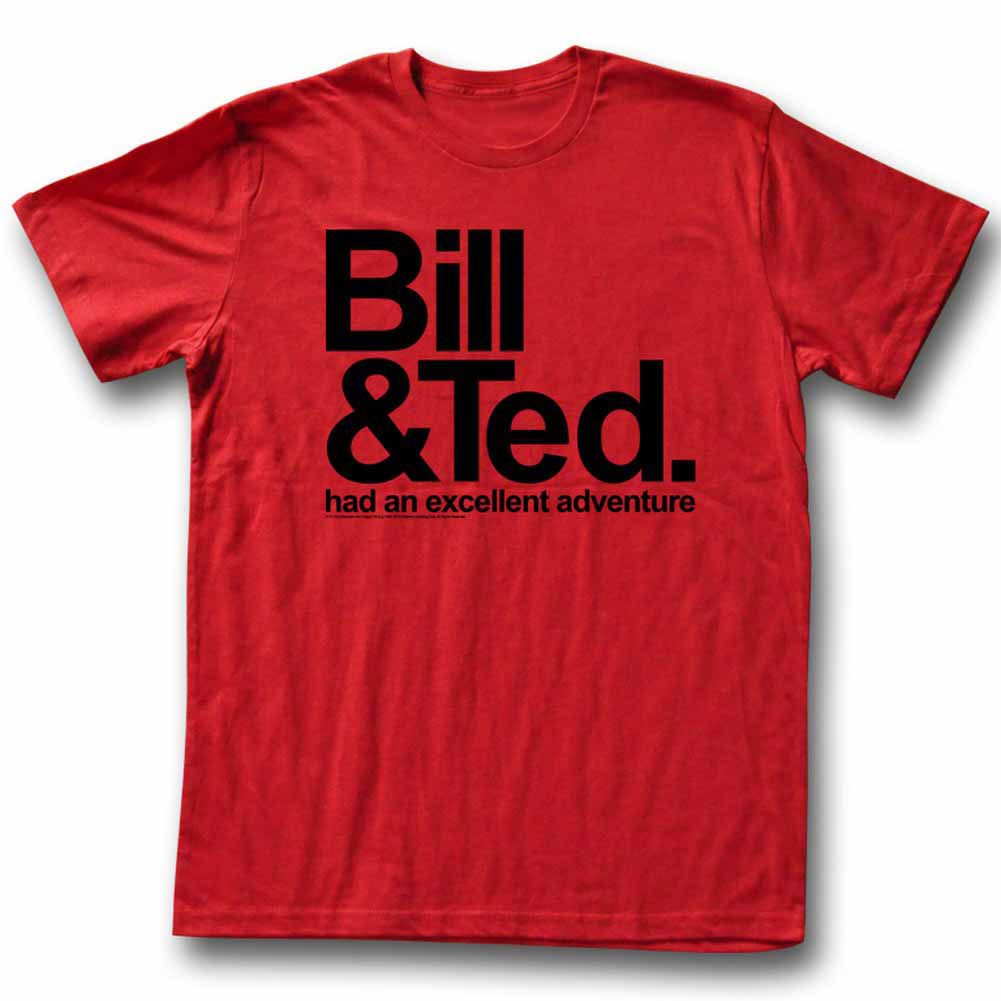 Bill And Ted Bnt Red T-Shirt